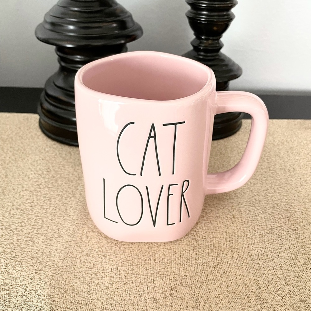 🆕Rae Dunn CAT LOVER Ceramic Mug